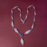 Collar Hojas de Plata